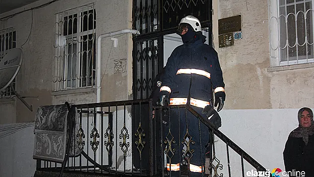 Elazığ'da yangın, 6 kişi hastaneye kaldırıldı