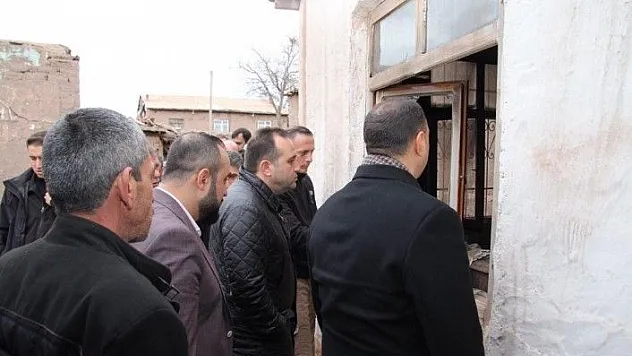 Evi yanan ailenin evi yenilenecek