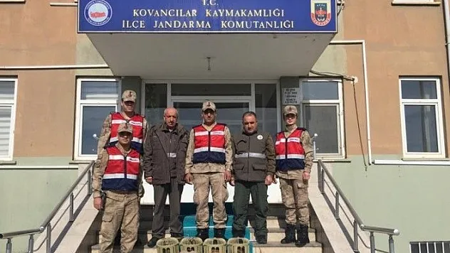 Kaçak avlanan 10 keklik ele geçirildi, 22 bin TL ceza kesildi