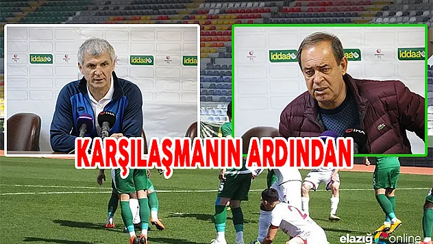Elazığspor- Denizlispor Karşılaşmasının Ardından