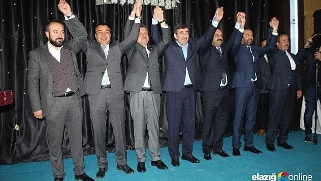 Eski Bakan Cevdet Yılmaz, Elazığ'da konuştu