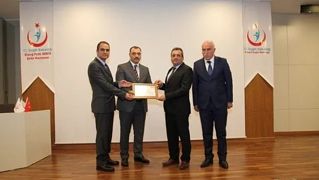 Fethi Sekin Şehir Hastanesine 'erişebilirlik&quot belgesi