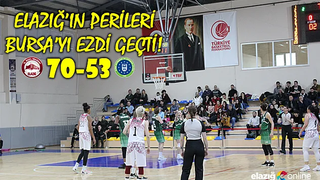 Olaylı maçta 'Elazığ'ın Perileri' güldü!