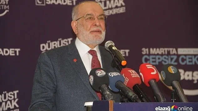 Temel Karamollaoğlu Elazığ'da