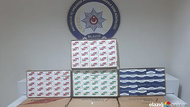 495 karton sahte bandrollü makaron ele geçirildi