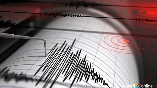 Elazığ 3.7 ile sallandı