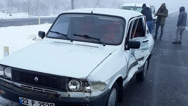 Elazığ-Bingöl yolunda kaza:3 yaralı