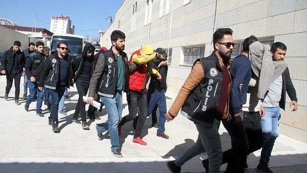 Elazığ'da uyuşturucu operasyonu: 11 şüpheli adliyeye sevk edildi
