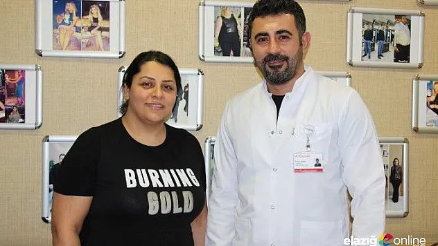 Şarkıcı Hüzün, kilolarından kurtulmak için Elazığ'da operasyon geçirdi