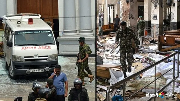 Sri Lanka'da arka arkaya 8 patlama: 190 ölü