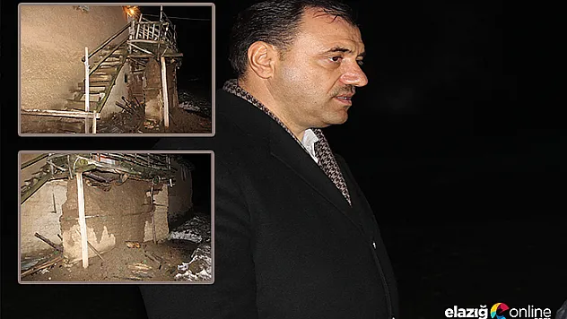 Vali Kaldırım'Kavak köyünde 1, Doğanbağı köyünde 5 evde hasar var'