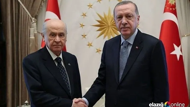 Cumhurbaşkanı Erdoğan, MHP lideri Bahçeli ile görüştü