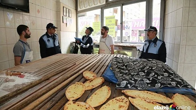Elazığ'da zabıtadan Ramazan denetimi