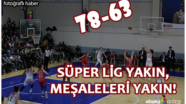 Elazığ'ın Perileri, final serisinde 1-0 öne geçti!