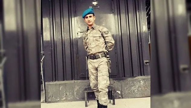 Şehidin naaşı  Elazığ'a getirildi