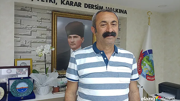 Tunceli Belediye Başkanı Maçoğlu'dan &quotDersim&quot açıklaması