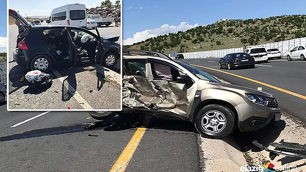 Elazığ-Bingöl yolunda kaza: 7 yaralı