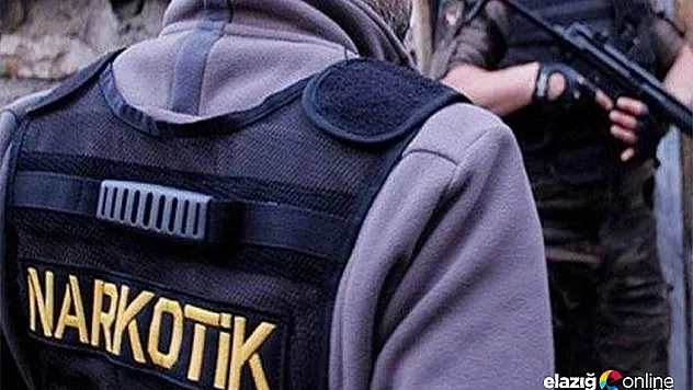 Elazığ'da uyuşturucu operasyonu: 4 gözaltı