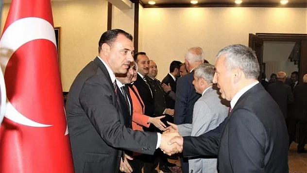 Elazığ'da bayramlaşma programı