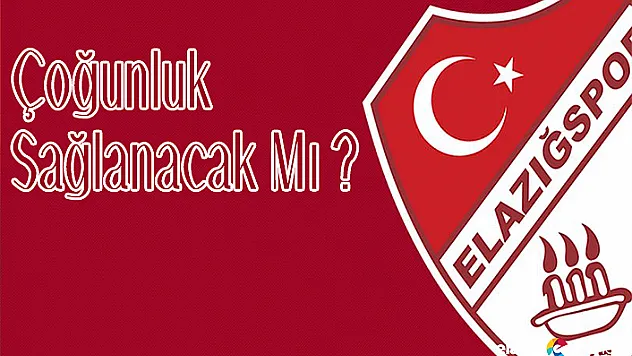 Elazığspor Mali Genel Kurulu Pazar Günü Yapılacak
