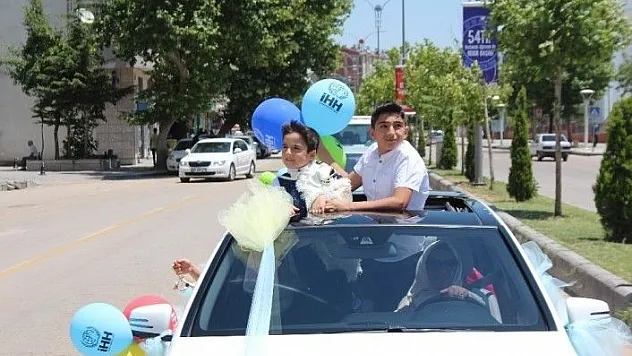 Küçük Kadir'in &quotSünnet Düğünü&quot hayali gerçek oldu