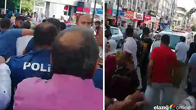 Polis tacizciyi linçten son anda kurtardı