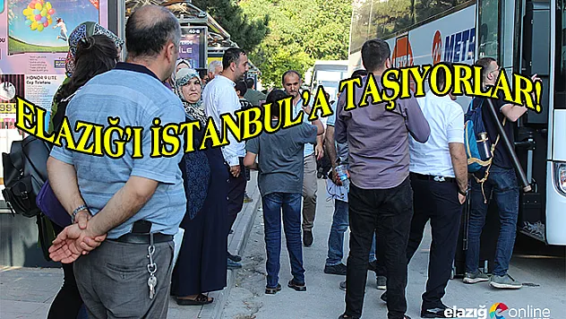 Seçim için otobüslerle yola çıktılar