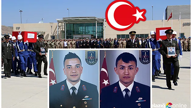 Tunceli şehitleri, Elazığ'dan memleketlerine uğurlandı