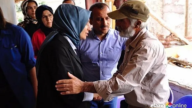 AK Parti heyetinden Ovacık'taki acılı ailelere taziye ziyareti