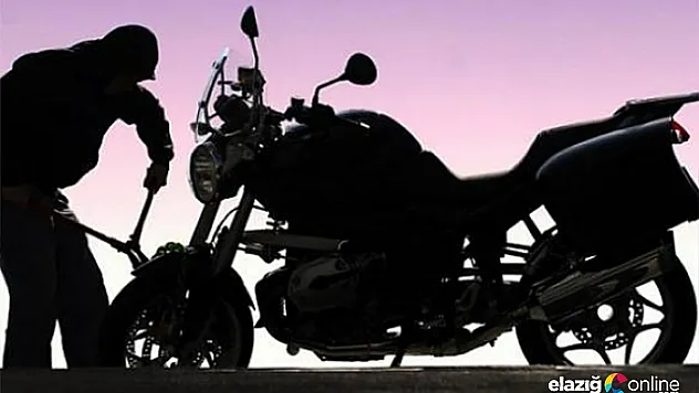 Elazığ'da motosiklet hırsızlığı şüphelisi yakalandı