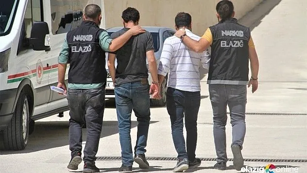 Elazığ'da uyuşturucu operasyonu: 2 gözaltı