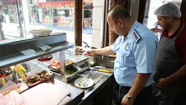 Elazığ'da zabıta ekipleri denetim yaptı