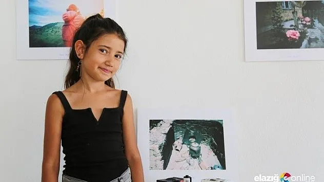Köy çocuklarının çektiği fotoğrafların sergisi açıldı