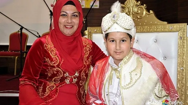 Lösemiyi 2 kere yenen Umutcan, sünnetinde doyasıya eğlendi