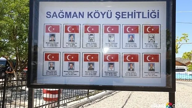 Tunceli'de 12 sivil şehit için yapılan anıt açıldı
