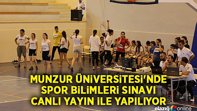 Canlı yayında, fakülte sınavı