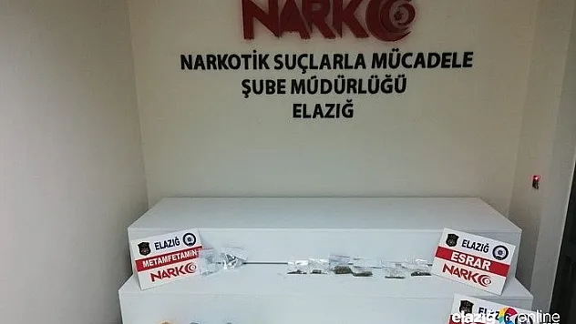 Elazığ'da uyuşturucu operasyonu: 2 tutuklama