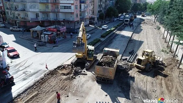 Elazığ Belediyesi, çalışmalara hız verdi!