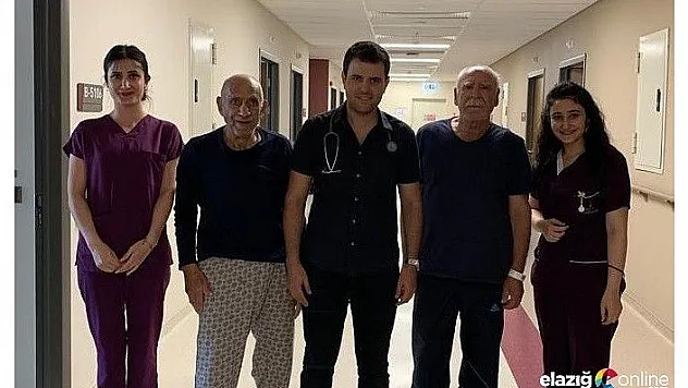 Elazığ'da 2 hastanın kalp kapağı ameliyatsız değiştirildi