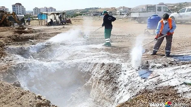 Elazığ'da  hayvan satış ve kesim yerleri temizlendi