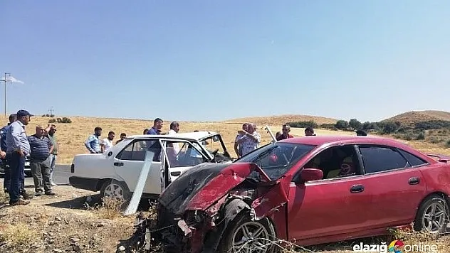 Elazığ'da trafik kazası: 5 yaralı