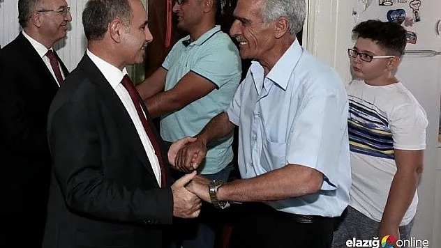 Emniyet Genel Müdürü Aktaş'tan şehit ailelerine ziyaret