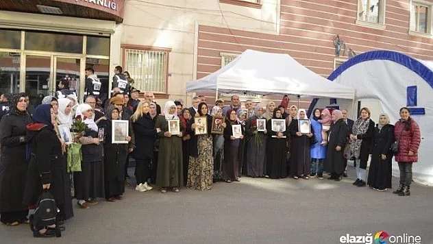 Gurbetçilerden HDP önünde evlat nöbeti tutan ailelere anlamlı ziyaret