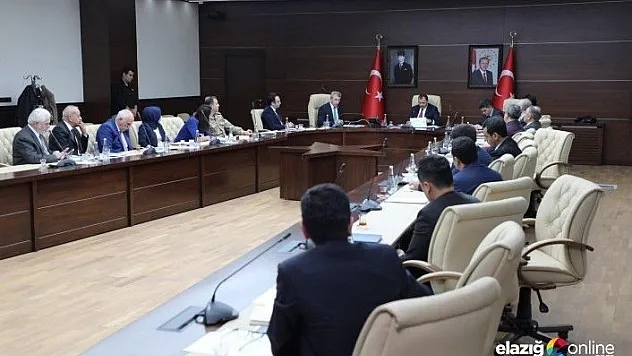 Aile İçi ve Kadına Karşı Şiddetle Mücadele toplantısı