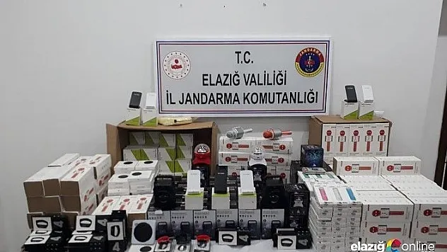 Elazığ'da kaçakçılıkla mücadele devam ediyor