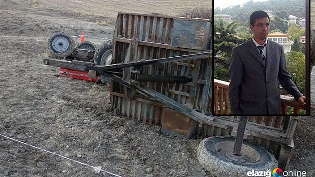 Traktörün devrilmesi sonucu sürücü yaşamını yitirdi