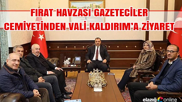 Vali Çetin Oktay Kaldırım'ı ziyaret ederek istişarede bulundular