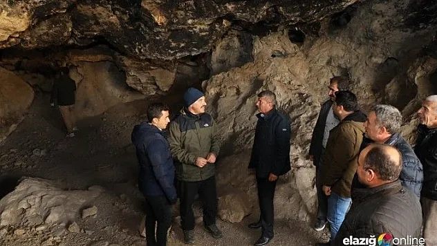 Vali Kaldırım kanyonları inceledi, Baskil'i ziyaret etti