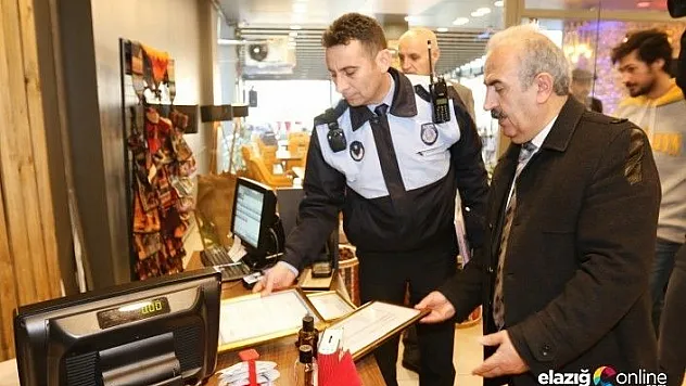 Zabıta ekiplerinden denetim