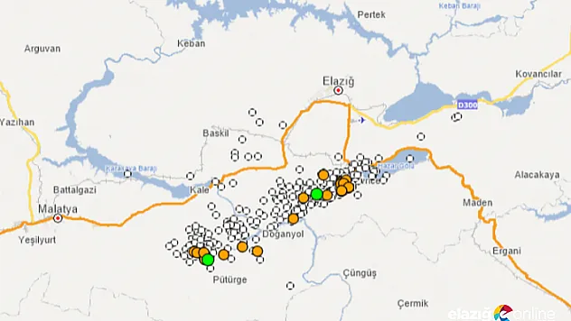 AFAD Açıkladı 724 artçı deprem oldu 21'i 4'ün üzerinde